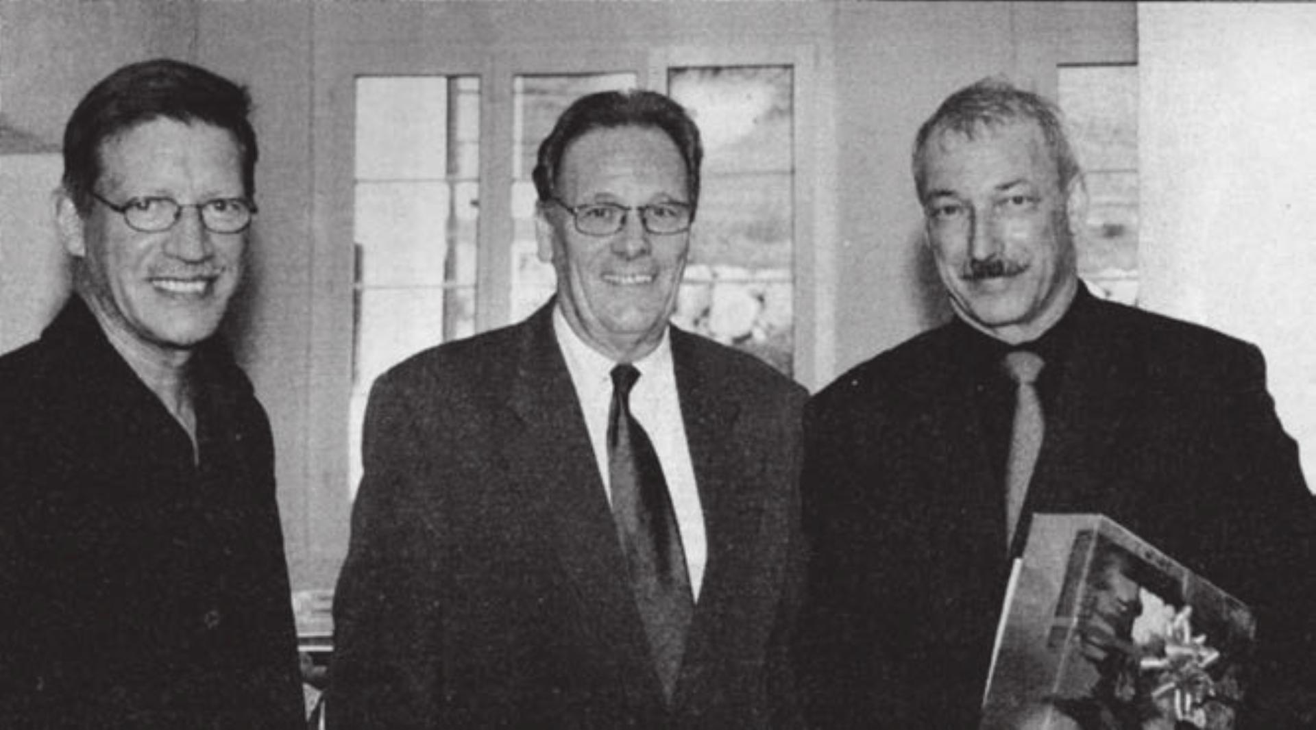 Badens Stadtammann Josef Bürge (links) stellte das Verkehrskonzept der Region Baden-Wettingen vor; Dietikons Stadtammann Hans Bohnenblust (Mitte) schilderte das tägliche Chaos in «seiner» Stadt und Rainer Huber wurde verabschiedet. Bild: Archiv - Das Bild wird blockiert. – Möglicherweise durch einen aktiven Adblocker.