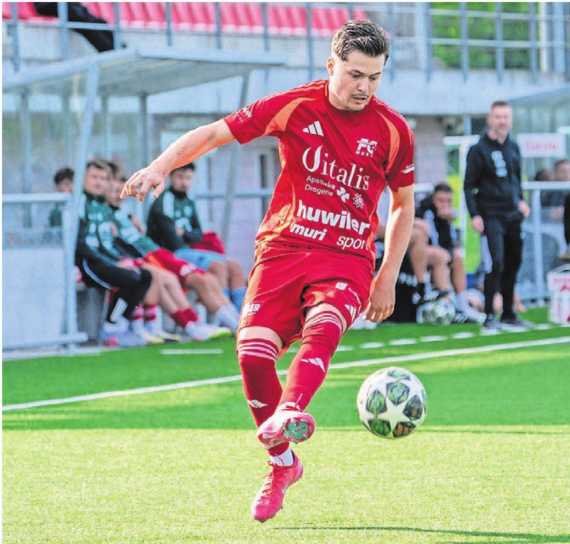 Gentrim Uka war zuletzt im Spiel gegen Oftringen mit dabei. Kann er auch gegen Schöftland mitwirken? Bild: Archiv/any - Das Bild wird blockiert. – Möglicherweise durch einen aktiven Adblocker.