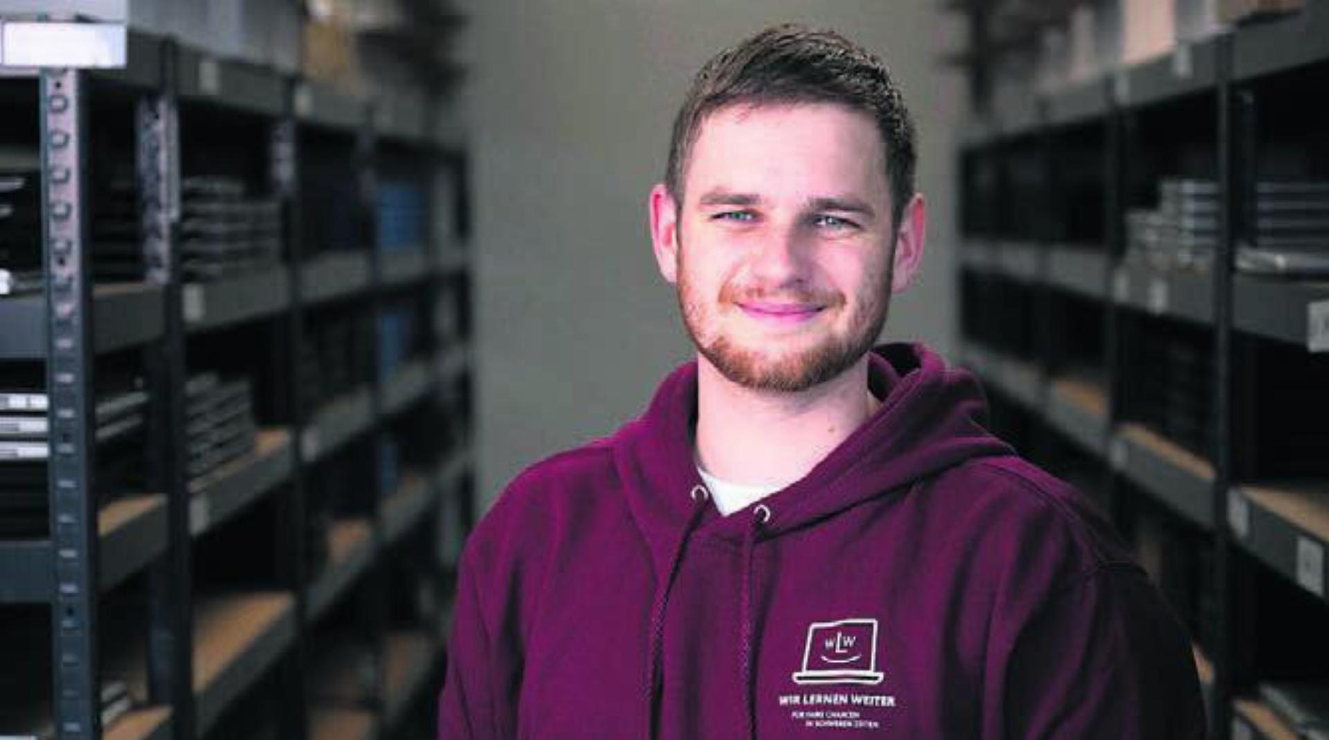 Tobias Schär ist der Kopf hinter «Wir lernen weiter». Bild: zg