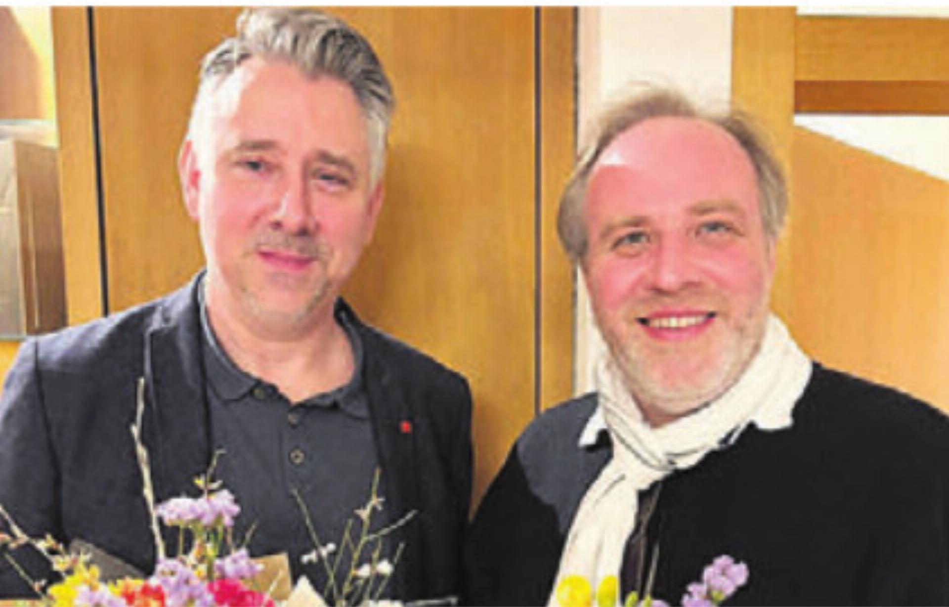 Stefan Dietrich (links) und Marco Hardmeier. Bild: zg - Das Bild wird blockiert. – Möglicherweise durch einen aktiven Adblocker.