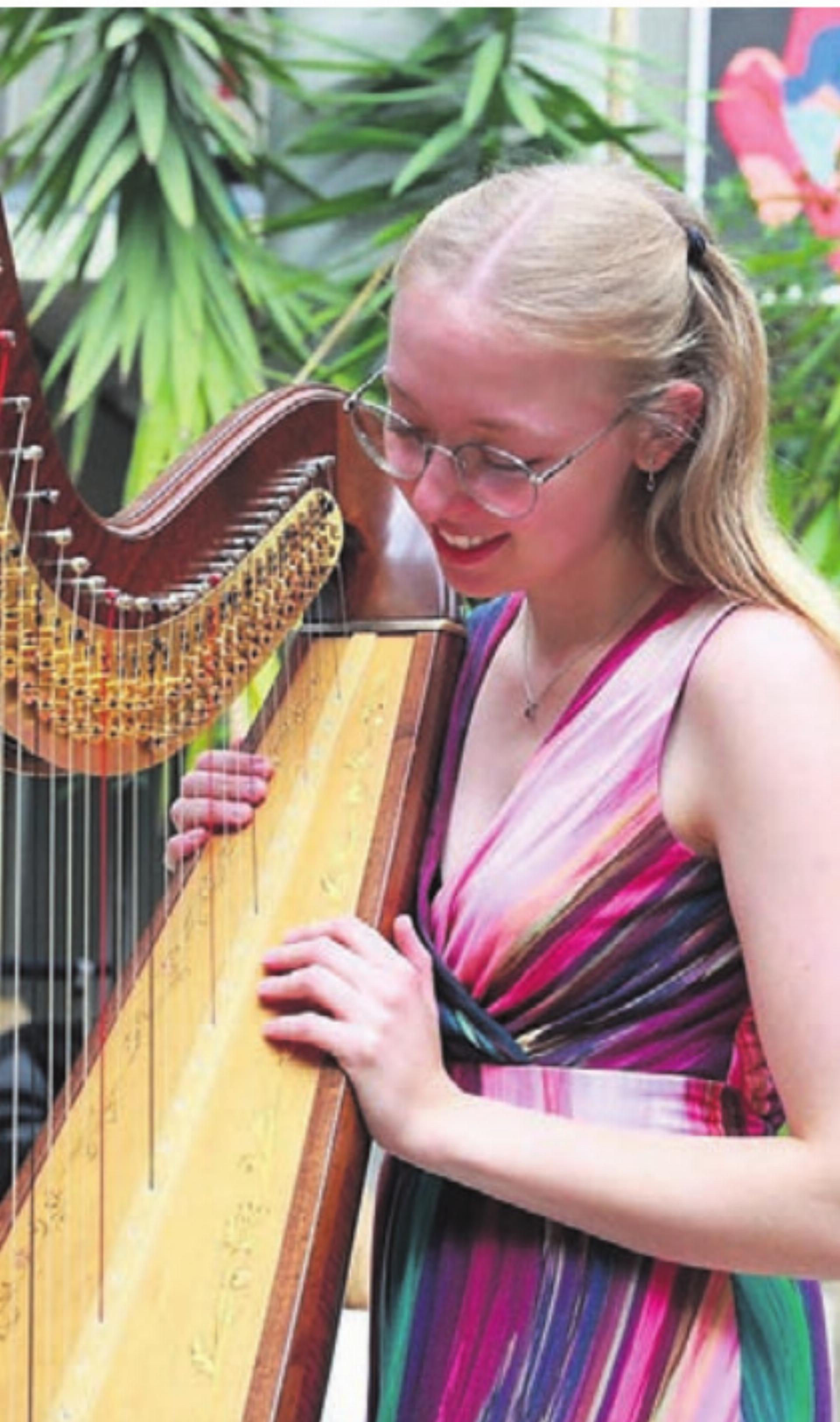 Als Solistin dabei: Jana Bürger aus Wohlen. Bild: zg - Das Bild wird blockiert. – Möglicherweise durch einen aktiven Adblocker.