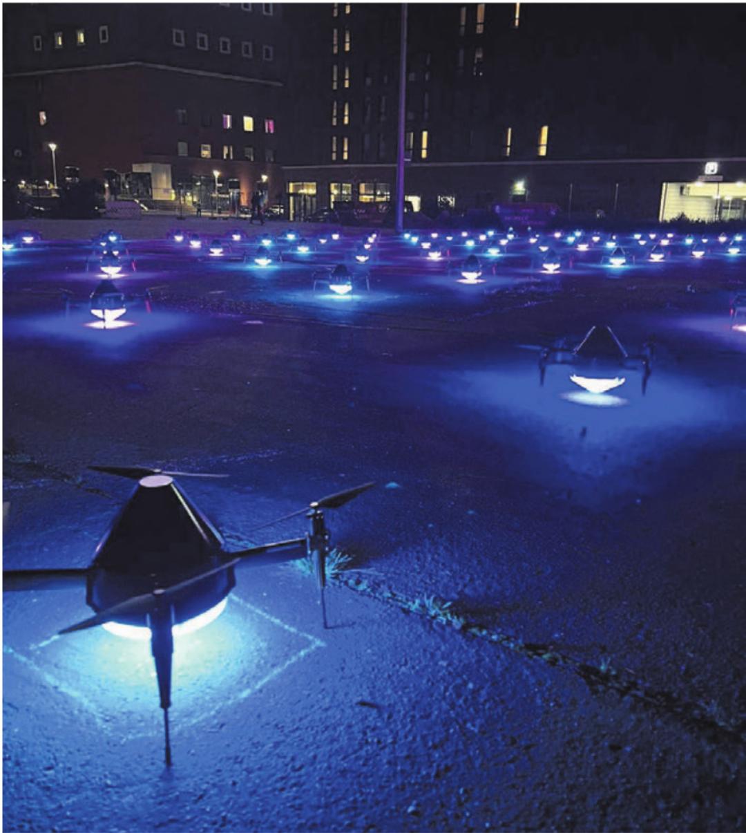 Bereit zum Abflug: Statt eines Feuerwerks werden 250 Drohnen an den beiden Abenden eine besondere Show am Nachthimmel bieten. Bilder: zg Bereit zum Abflug: Statt eines Feuerwerks werden 250 Drohnen an den beiden Abenden eine besondere Show am Nachthimmel bieten. Bilder: zg