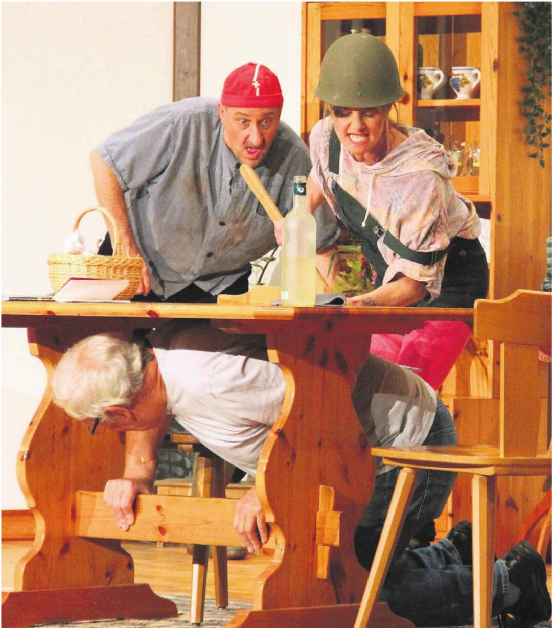 Zuweilen geht auf dem Lärchenhof ganz schön die Post ab. Bild: Patrick Fischer Zuweilen geht auf dem Lärchenhof ganz schön die Post ab. Bild: Patrick Fischer
