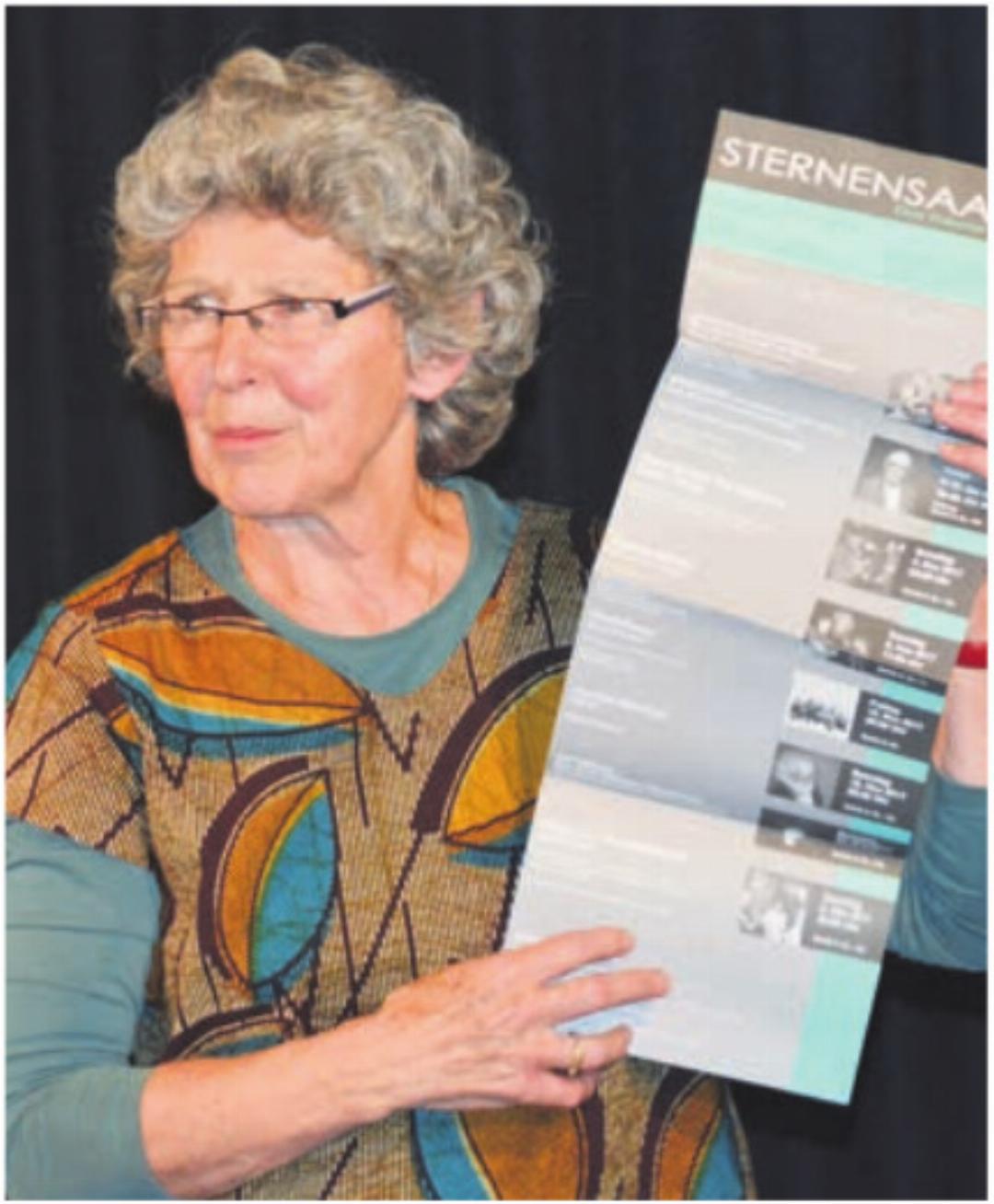 Eva Keller beim 30-Jahr-Jubiläum des Vereins im Jahr 2017. Eva Keller beim 30-Jahr-Jubiläum des Vereins im Jahr 2017.