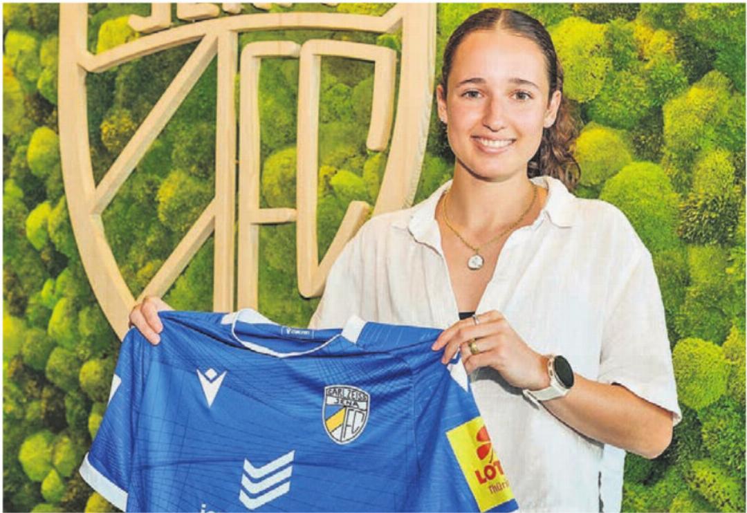 Vierte Saison und dritte Station in Deutschland. Im Sommer ist Elena Mühlemann zum FC Carl Zeiss Jena gewechselt. Vierte Saison und dritte Station in Deutschland. Im Sommer ist Elena Mühlemann zum FC Carl Zeiss Jena gewechselt.