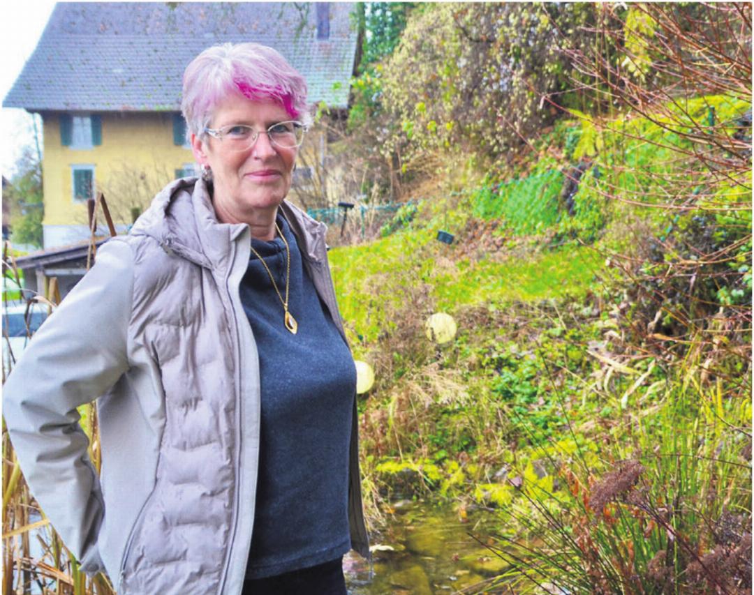 In ihrem Garten mit Teich kommt Franziska Stenico zur Ruhe – künftig wahrscheinlich etwas regelmässiger. Bilder: Thomas Stöckli / Archiv In ihrem Garten mit Teich kommt Franziska Stenico zur Ruhe – künftig wahrscheinlich etwas regelmässiger. Bilder: Thomas Stöckli / Archiv