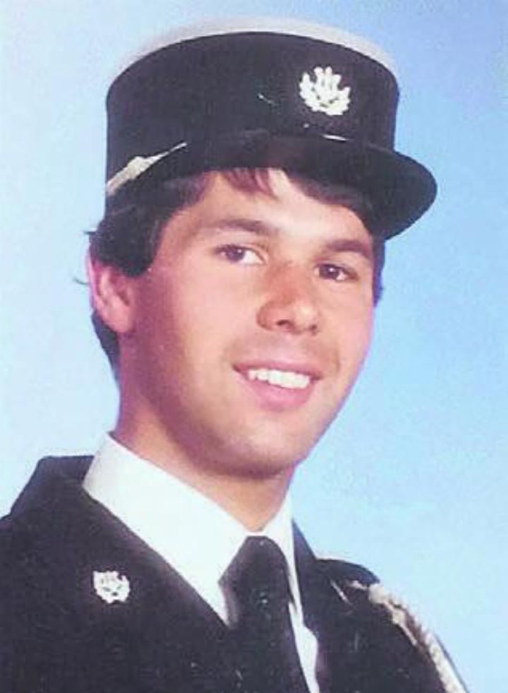 Albin Räbers Porträt für den Musikpass fürs Eidgenössische 1981 in Lausanne.