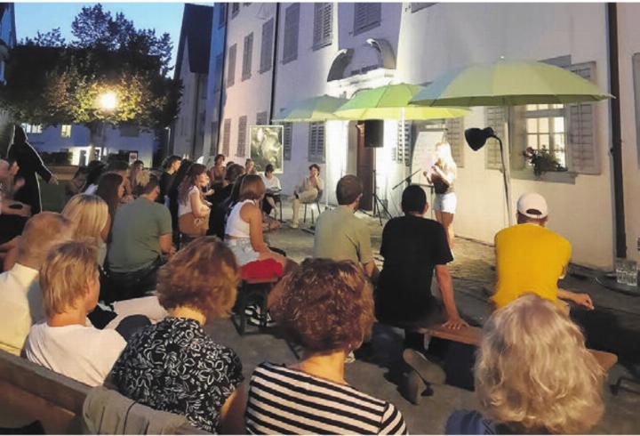 Fast traditionell erfolgt der Start in die Murikulturtage mit dem Poetry Slam. Bild: zg