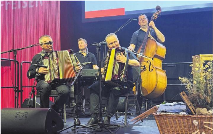 Auftakt mit «Quartett Waschächt» am Mitglieder-Event. Bild: zg