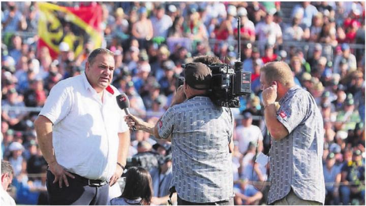 Ein letztes Mal im Rampenlicht: Stefan Strebel (links, hier am ESAF 2022). Bild: spr/Archiv