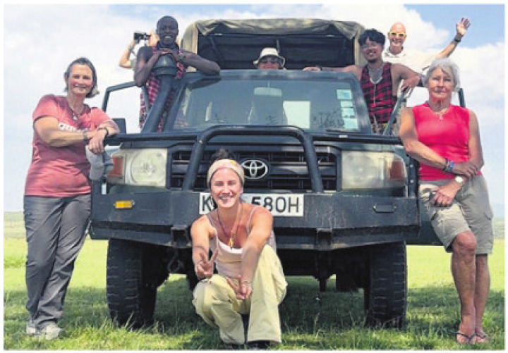 Jakob Dolder (hinten rechts). Bild: zg