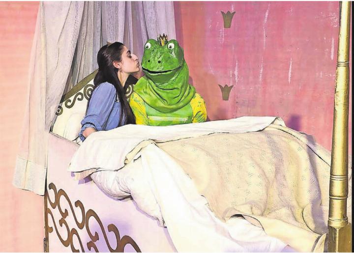 Der Froschkönig kommt dank dem Reisetheater am 3. Januar nach Muri. Bild: zg