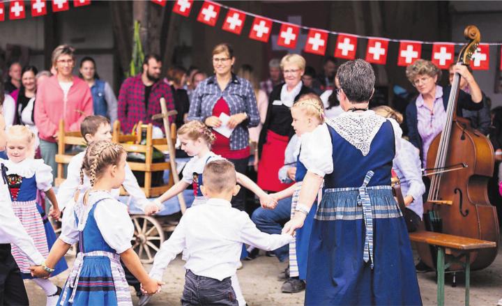 Auch für gute Unterhaltung der Kinder wird gesorgt.