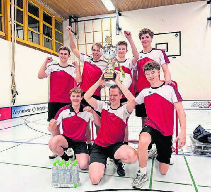 Sie standen am Ende des Tages ganz oben auf dem Podest. Der STV Auw sorgte dafür, dass der Pokal im Freiamt bleibt.