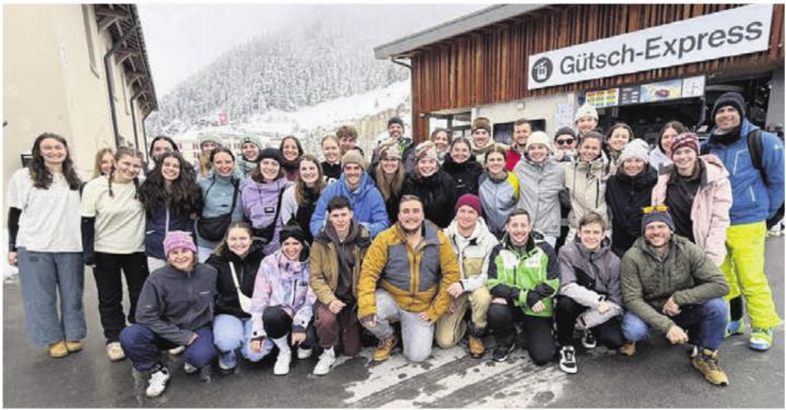 Ein Skiweekend, das allen sichtlich Spass gemacht hat. Bild: zg