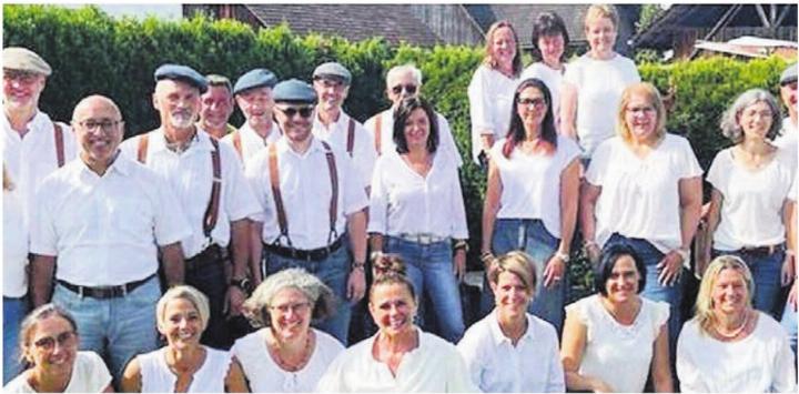 Die Sarmi-Singers waren auch am 850-Jahr-Sarmenstorf-Anlass im Einsatz. Bild: zg