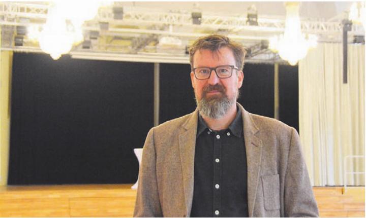 Beat Küng im Festsaal – die «Gmeind» war seine Lieblingsdisziplin. Bild: ake