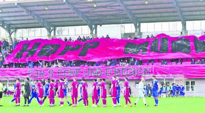 Hopp FC Muri – fürs Dorf und für die Region, auch in den nächsten 75 Jahren. Bild: zg