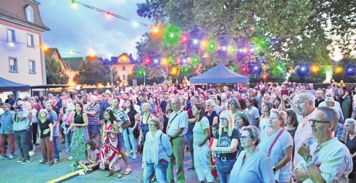 Kultfiguren der Berner Mundart-Rockgeschichte hautnah erleben – diese Gelegenheit bot MuriLive dem Publikum im Klosterhof. Bilder: Thomas Stöckli