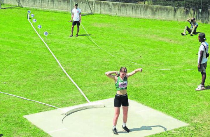 Larissa Utzinger aus Unterlunkhofen glänzte in Bellinzona. Bild: zg
