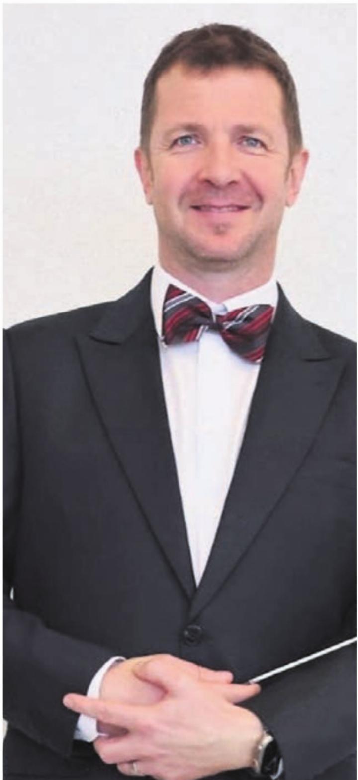 Zum letzten Mal am Dirigentenpult der MG Bünzen: Flavio Killer verabschiedet sich nach acht prägenden Jahren.
Bild: zg