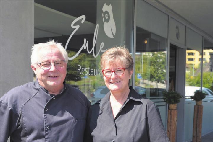 Ignaz und Trudi Lang suchen Nachfolger für die «Eule» – und geben derweil nochmals Vollgas. Bild: Thomas Stöckli