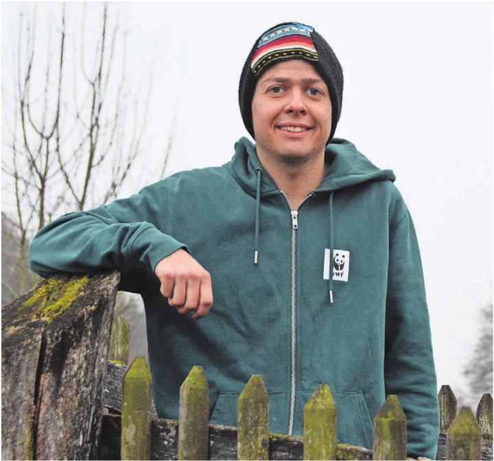 Angekommen. Luca Lustenberger hat gelernt, mit Asperger-Autismus zu leben. Bild: Annemarie Keusch