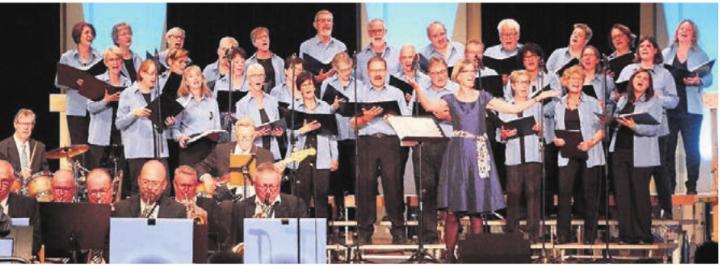 Der Regi-Chor hat am Konzert das Publikum begeistert. Bild: zg