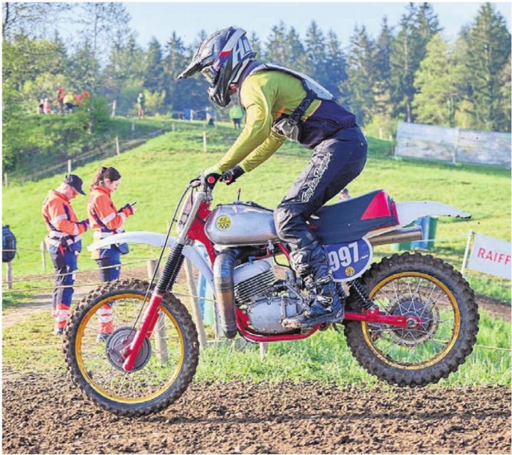 Die Oldtimer waren am «Lizenzfreien» noch einmal am Start.    Bild: zg