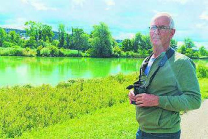 Arthur Ingold hält Ausschau. Bild: tst