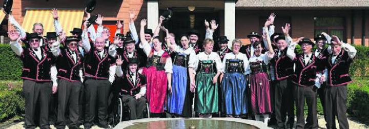 Das Echo vom Lindenberg tritt am 10. Mai in der Pfarrkirche Boswil auf. Bild: zg