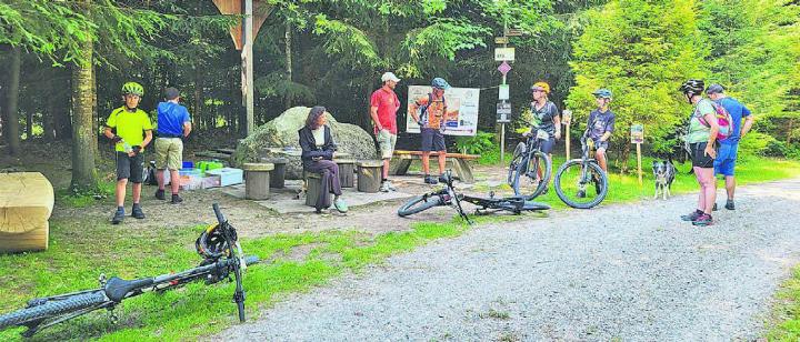 Hochbetrieb auf dem Lindenberg. Es wurden fleissig Höhenmeter gesammelt. Bild: zg