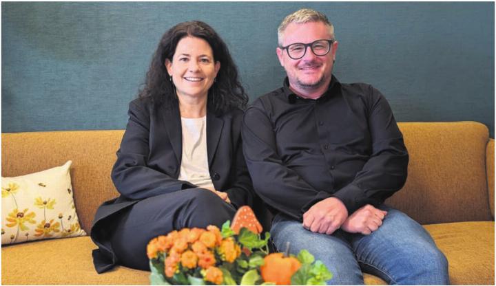 Claudia Bamert und Daniel Sommerhalder 
möchten sich auch in der neuen Legislatur mit altem Elan für ihr Bremgarten einsetzen. Bamert weiterhin im BKS, Sommerhalder neu auch als Vizeammann. 
Bild: Marco Huwyler
