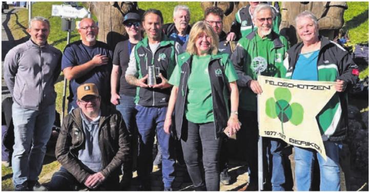 Die Feldschützinnen und -schützen aus Berikon genossen ein erfolgreiches Morgartenschiessen. Bild: zg