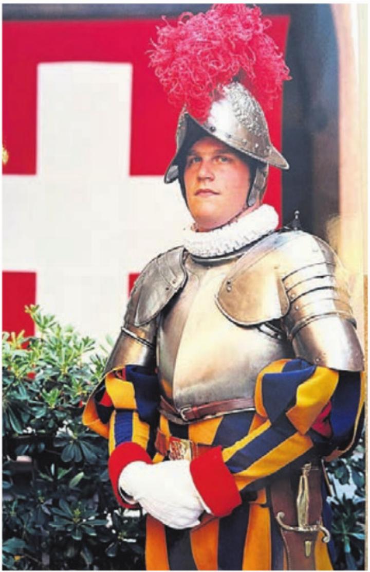 Pascal Staub diente bis 2002 als Gardist für den Papst. Archivbild: zg