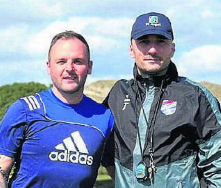 Neue U23-Trainer: Nikola Bozic (links) und Rade Petkovic. Bild: zg