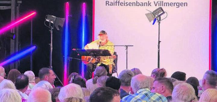 Peach Weber wusste das Publikum zu begeistern. Bild: zg