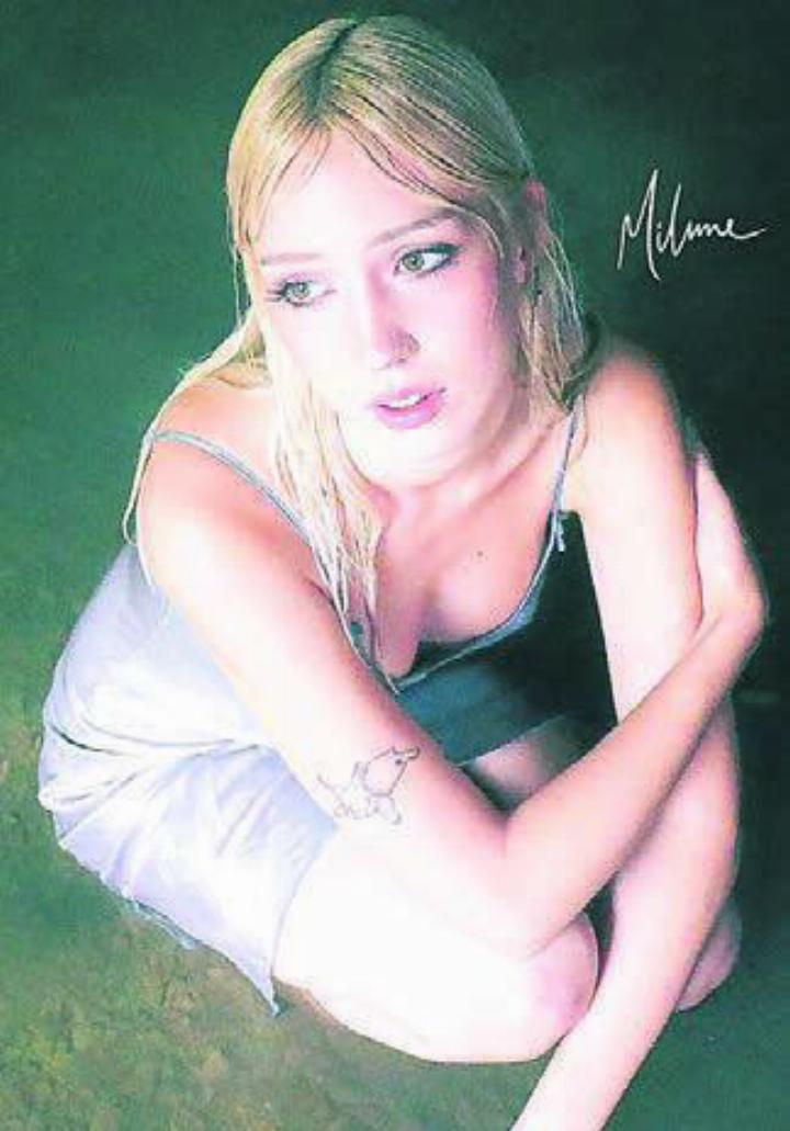 Die Wohler Sängerin «Milune». Bild: pd