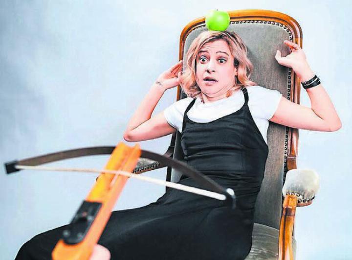 Lara Stoll ist mit ihrem fünften Soloprogramm zurück auf der Bühne. Bild: pd