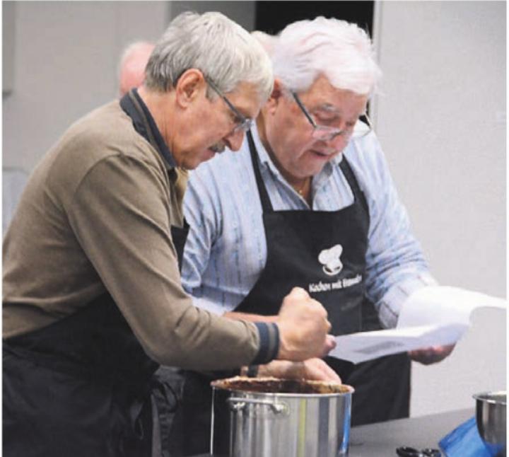 Immer mal wieder einen Blick ins Rezept werfen. Das hilft. Immer mal wieder einen Blick ins Rezept werfen. Das hilft.