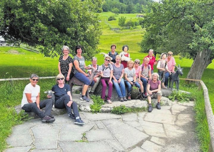 Die Aristauer Landfrauen genossen das Miteinander. Bild: zg