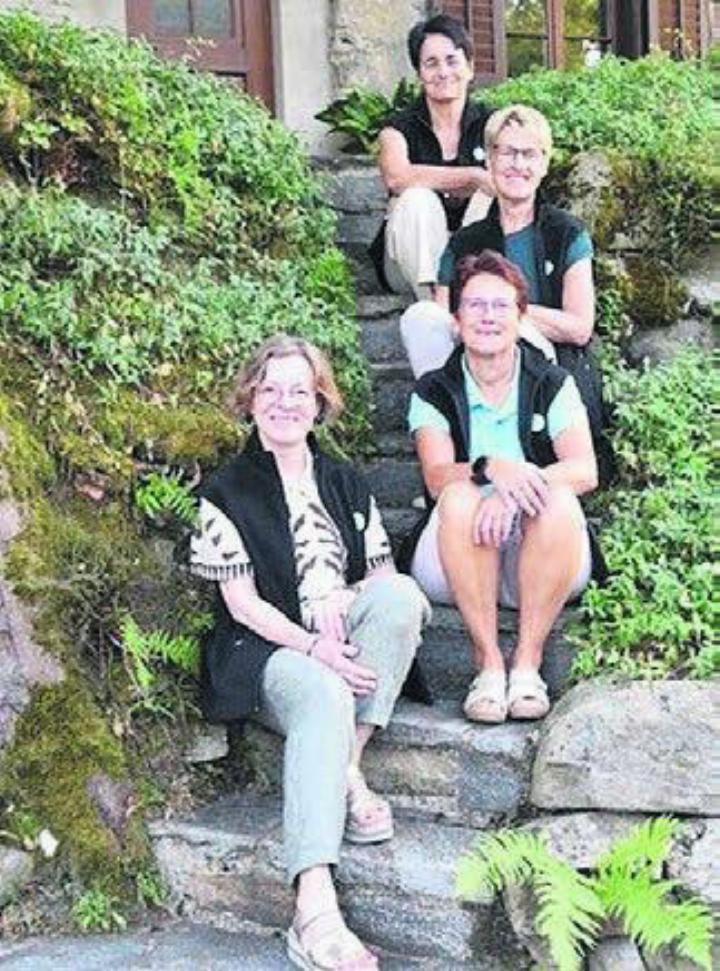 Die Koordinatorinnen, von unten: Christine Casagrande, Karin Mächler, Rita Inderkum, Sandra Bütler. Bild: zg