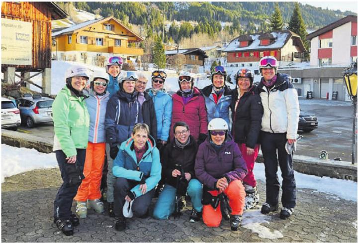 Gruppenbild der DTV-Mitglieder in Sörenberg. Bild: zg