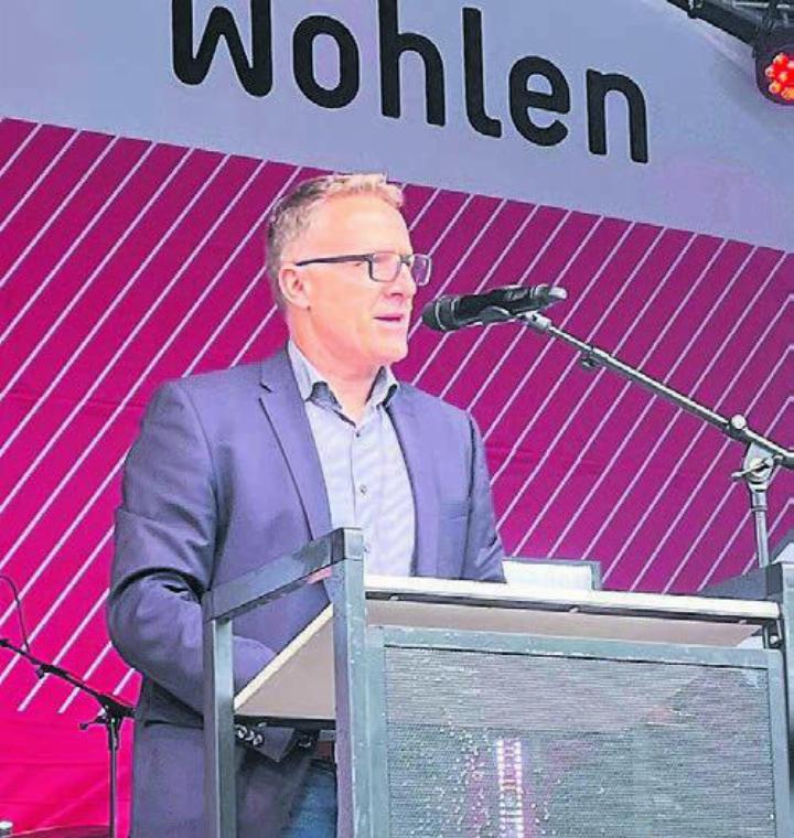 Arsène Perroud gedachte der beiden Unfalltoten vom Vormittag.