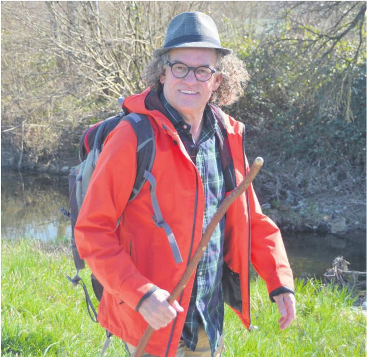 Hannes Leo Meier sieht im Gehen einen wesentlichen Teil des Menschseins. Bild: Roger Wetli