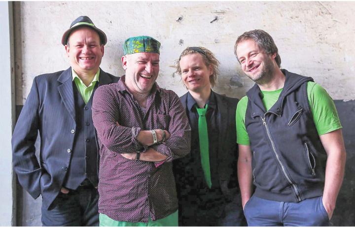 Die Band «Supersiech» sorgt am Samstag für Stimmung. Bild: zg