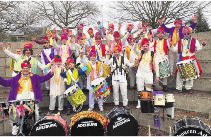 Nach der Fasnacht ist vor der nächsten Fasnacht. Die Tambourengruppe im Freiamt, TGiF. Bild: zg