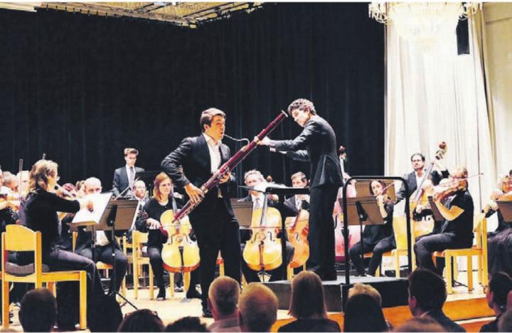 Enrico Bassi spielte das Fagott so virtuos wie kein anderer und gewann bei The Muri Competition 2023 den 1. Preis Fagott. Bild: zg