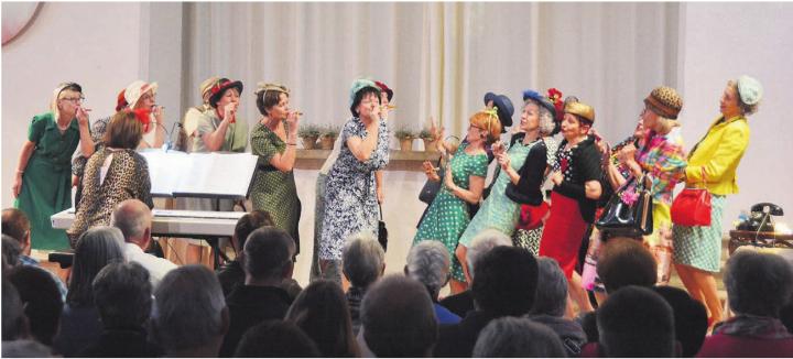 Die «Merry Sisters» aus Zufikon sorgten für beste musikalische Unterhaltung. Bilder: Annemarie Keusch