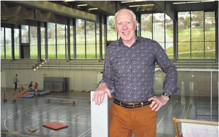 Marcel Signer ist stolz darauf, was mit dem Sportzentrum Burkertsmatt entstanden ist. Bild: Erika Obrist